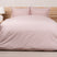LINNICK Dekbedovertrek Katoen Renforcé Estina - light pink