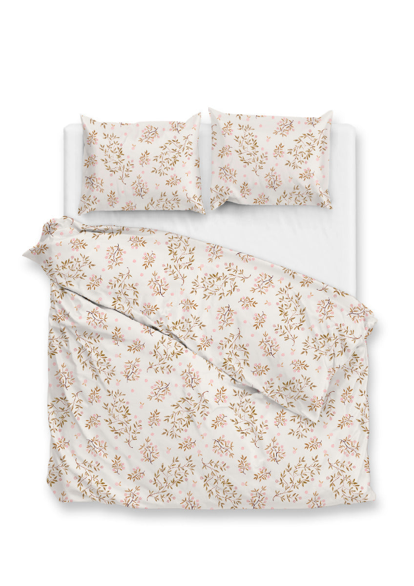 Zo Home Dekbedovertrek Katoen Fico - warm sand