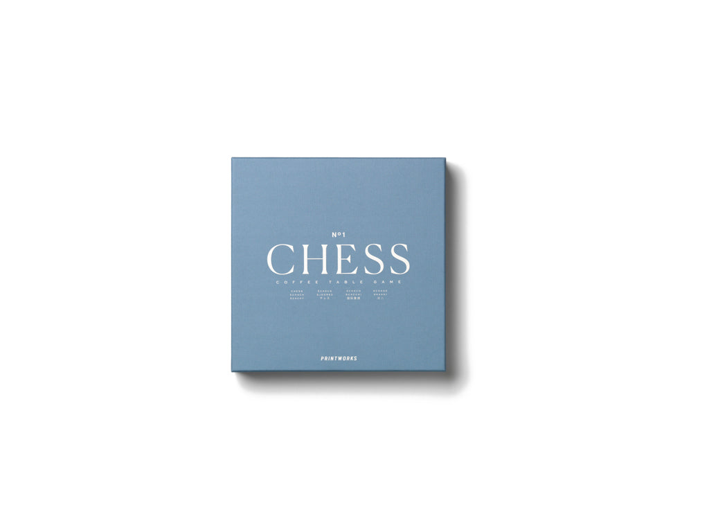 Printworks Spel Classic - Chess - Dusty Blue