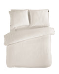 LINNICK Dekbedovertrek Katoen Renforcé Estina - off white
