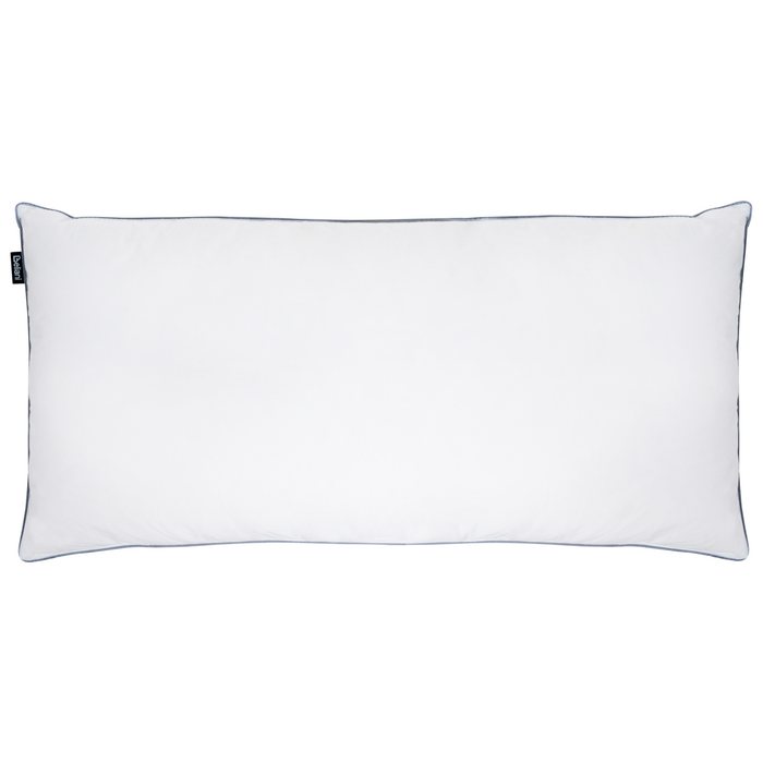 Beliani-TEIDE-Hoofdkussen 3 vakken-Wit-40 x 80 cm-Laag-Eendenveren