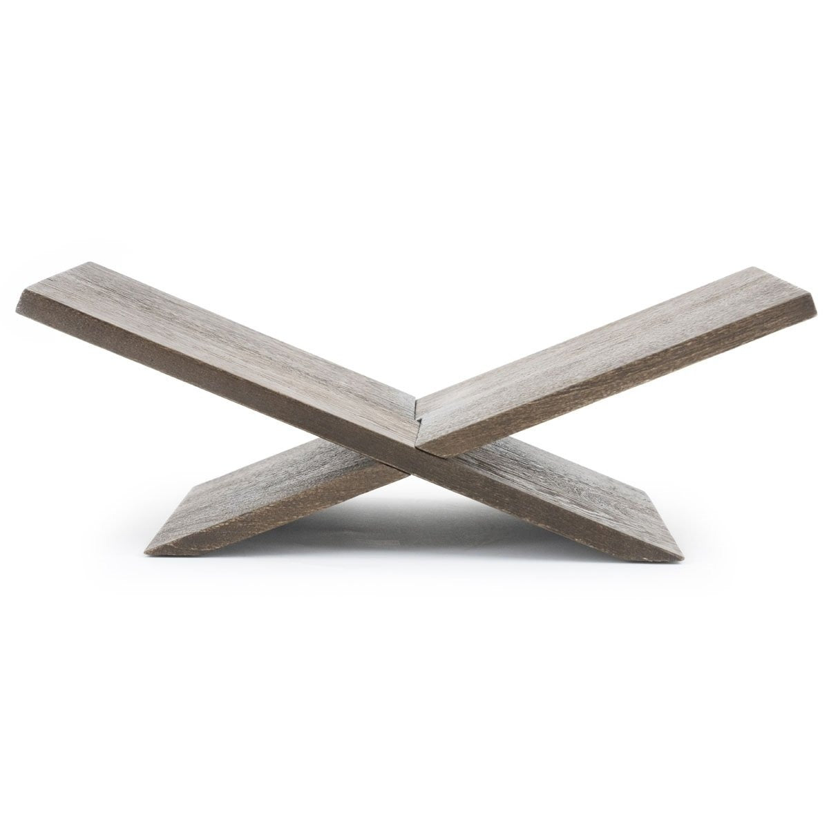 Vtw Living - Boekenstandaard van Mangohout - 47 x 21 x 16 cm - Bruin