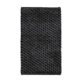Onyx Badmat Dark Grey | 60 x 60 cm | Grijs | Polyester | Katoen
