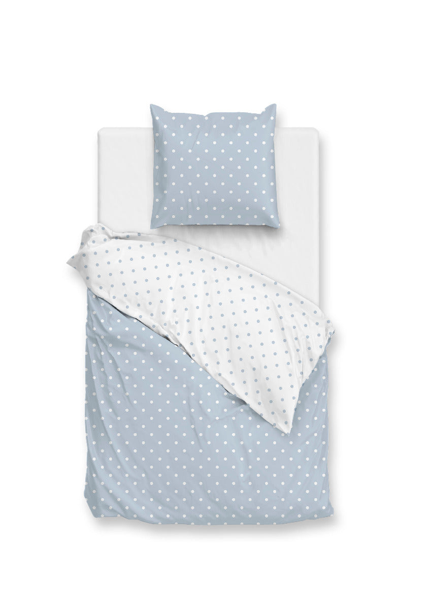 Zo Home Dekbedovertrek Katoen Punta di Cotone - powder blue