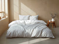 Zo Home Dekbedovertrek Katoen Punta di Cotone - stone grey