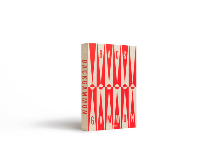 Printworks Spel Classic - Art of Backgammon - Rood|Crème