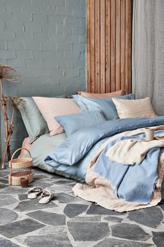 Pure 22 Kussensloop Sand | 40 x 55 cm | Beige | Katoen | Linnen