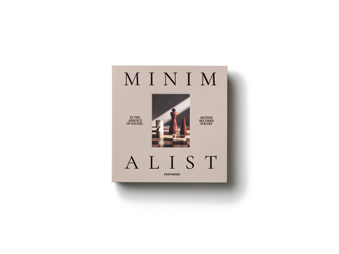 Printworks Spel - Chess Wood - The Minimalist