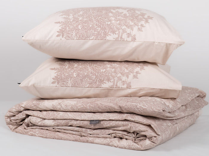 LINNICK Dekbedovertrek Katoen Renforcé Ramina - beige