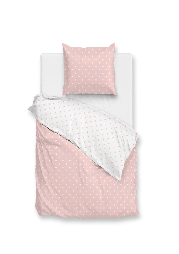 Zo Home Dekbedovertrek Katoen Punta di Cotone - crystal pink