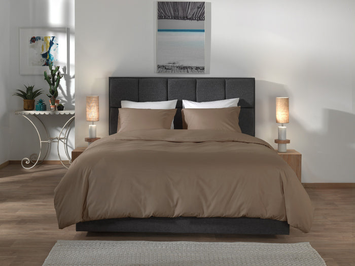 Yellow Dekbedovertrek Katoen Suites Casablanca - plaza taupe