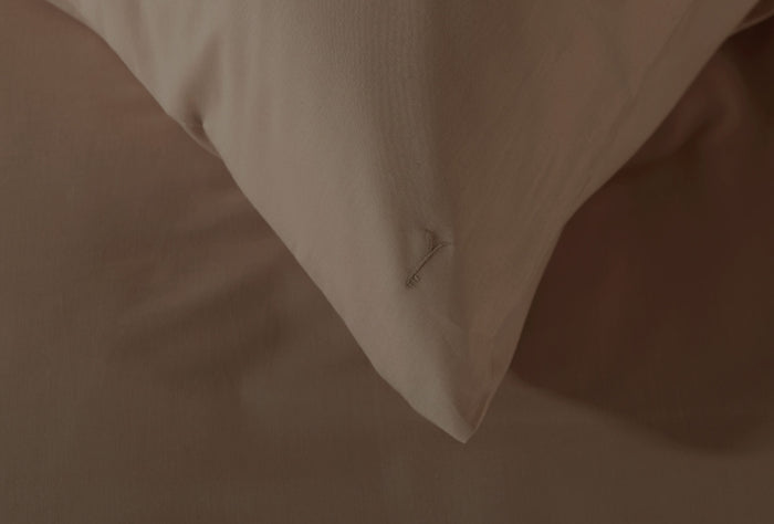 Yellow Dekbedovertrek Katoen Suites Casablanca - plaza taupe