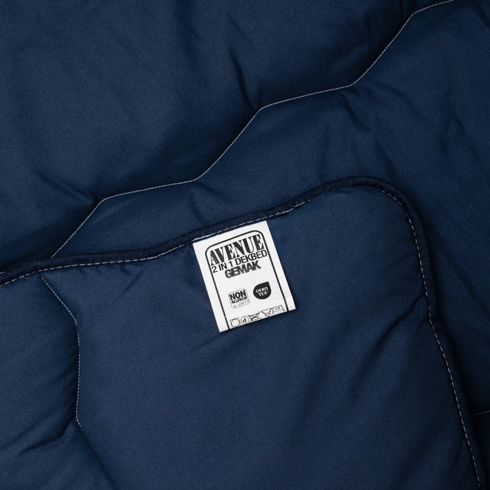 Avenue - Microvezel - Blauw - All-Year Dekbed - 240x220cm