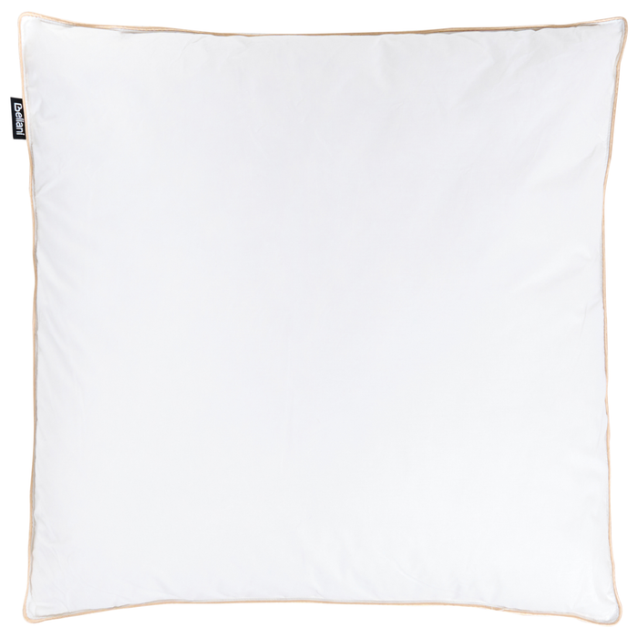 Beliani-ETNA-Hoofdkussen 3 vakken-Wit-80 x 80 cm-Hoog-Eendenveren