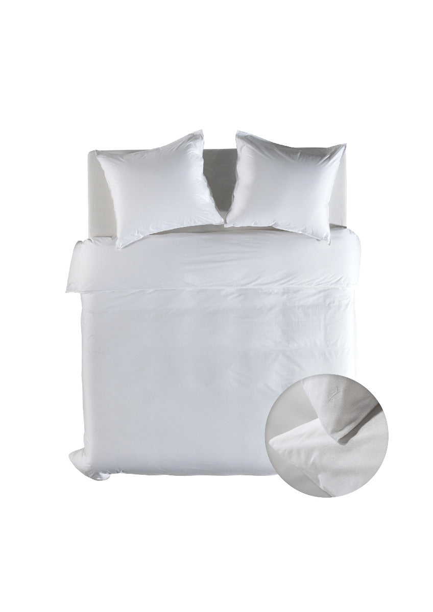 Yellow Dekbedovertrek Katoen Suites Casablanca - blanc de blanc