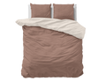 Superieur - Dekbedovertrek - Bruin; Creme - Tweepersoons