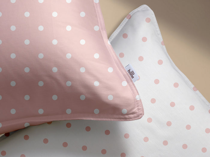 Zo Home Dekbedovertrek Katoen Punta di Cotone - crystal pink