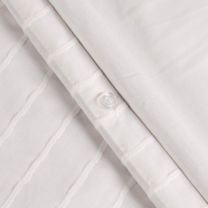LINNICK Dekbedovertrek Katoen Renforcé Estina - white