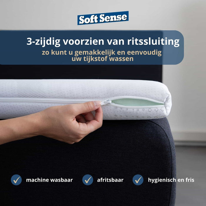 H&D Soft Sense - Koudschuim Topmatras - 140x220cm