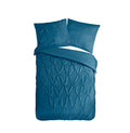 Pure Dekbedovertrek Micropercal Elegance - petrol