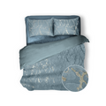 Eleganzzz Dekbedovertrek Marbel Foil Velvet - mineral