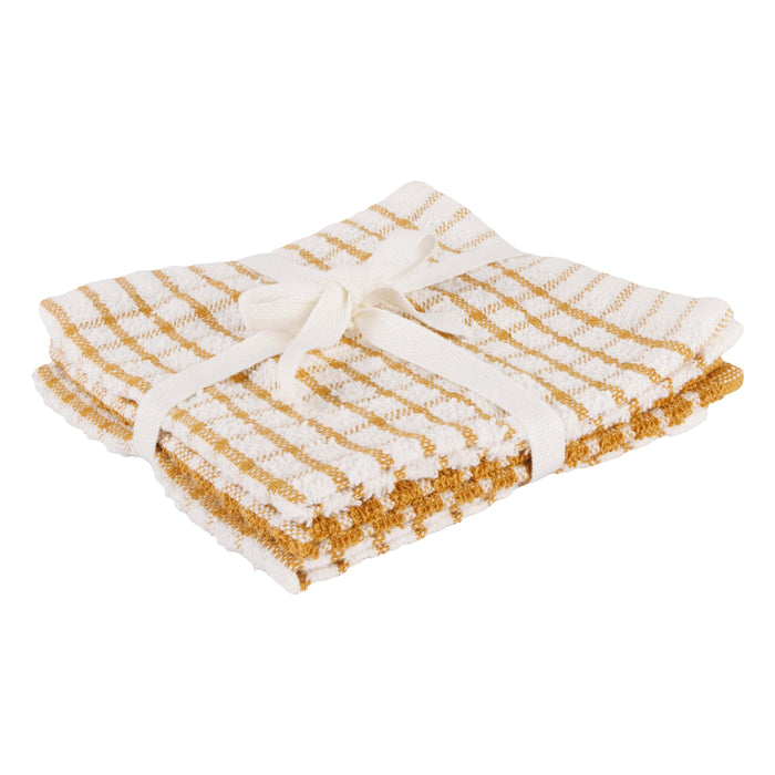 Cosy & Trendy Vaatdoekjes Stoff Amber Gold 30 x 30 cm - 3 Stuks