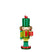House of Seasons Kerstversiering Nutcracker - 12x10x29.5 cm - Polyresin - Groen