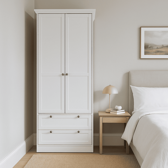 Finori | Kledingkast Robin wit