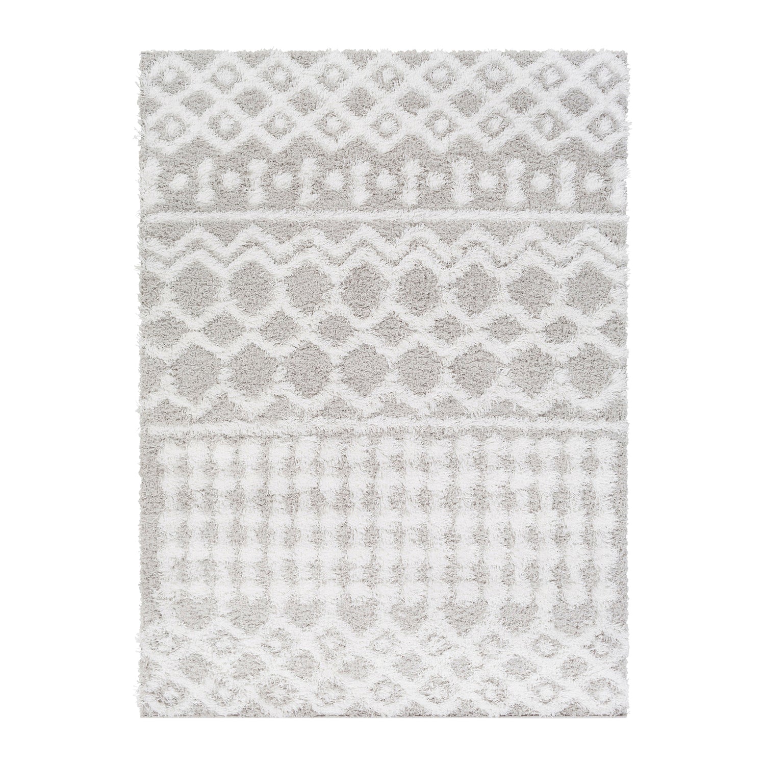 by fonQ Haven Vloerkleed 160 x 220 cm - Grijs