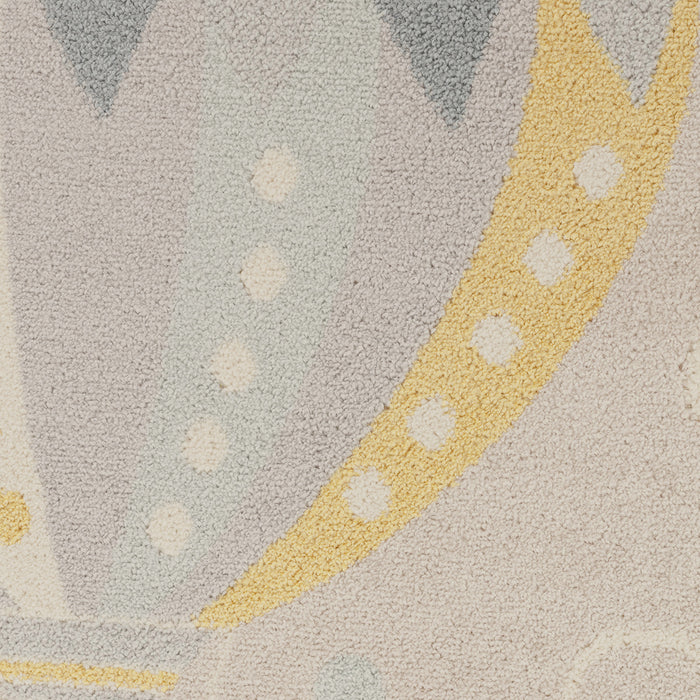 by fonQ Balloon Vloerkleed Ø 160 cm - Lichtgrijs