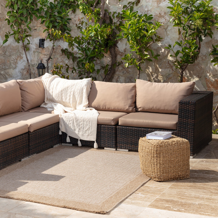 by fonQ Tundra Vloerkleed 120 x 170 cm - Lichtbeige