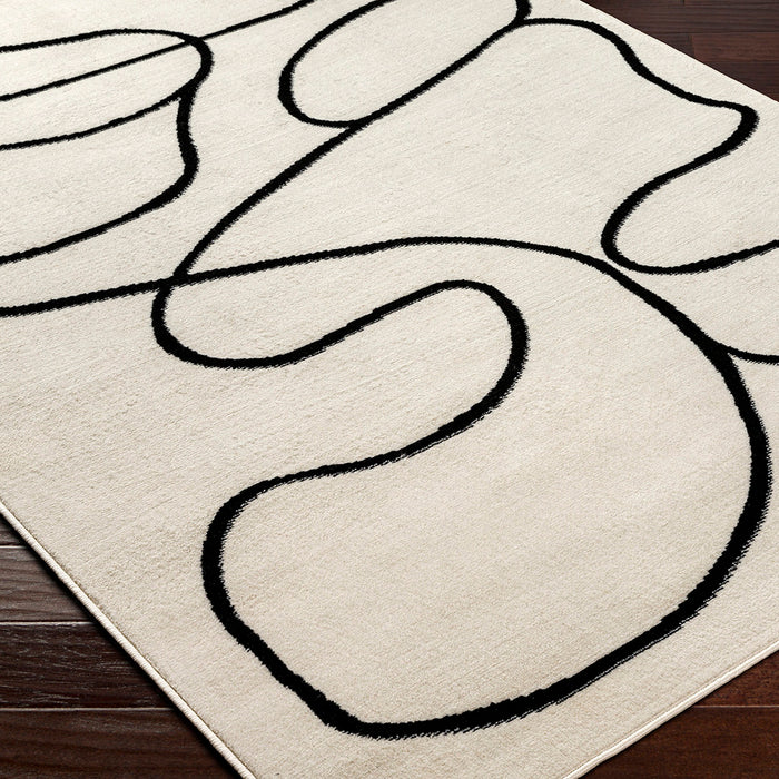 by fonQ Trace Vloerkleed 150 x 213 cm - Off-White