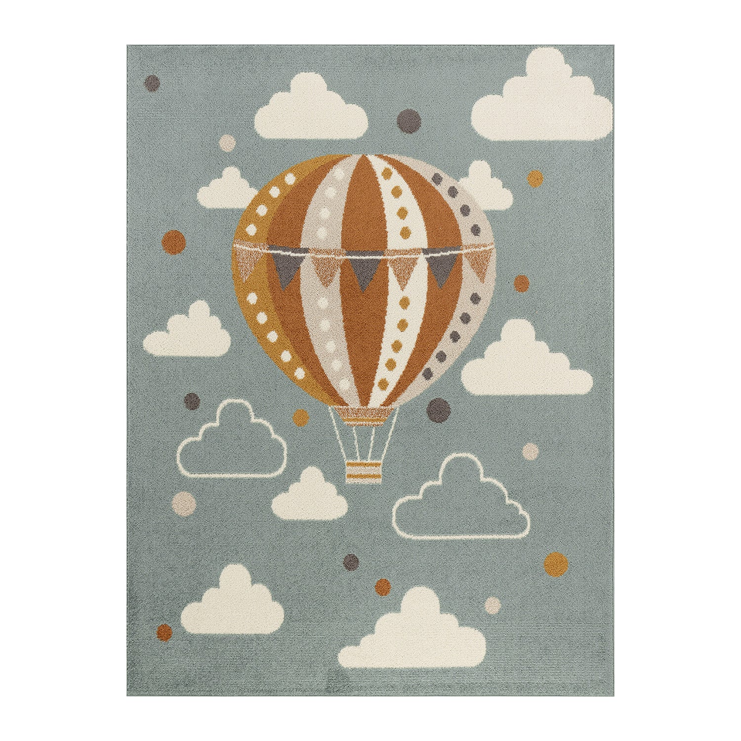 by fonQ Balloon Vloerkleed 160 x 213 cm - Blauwgrijs