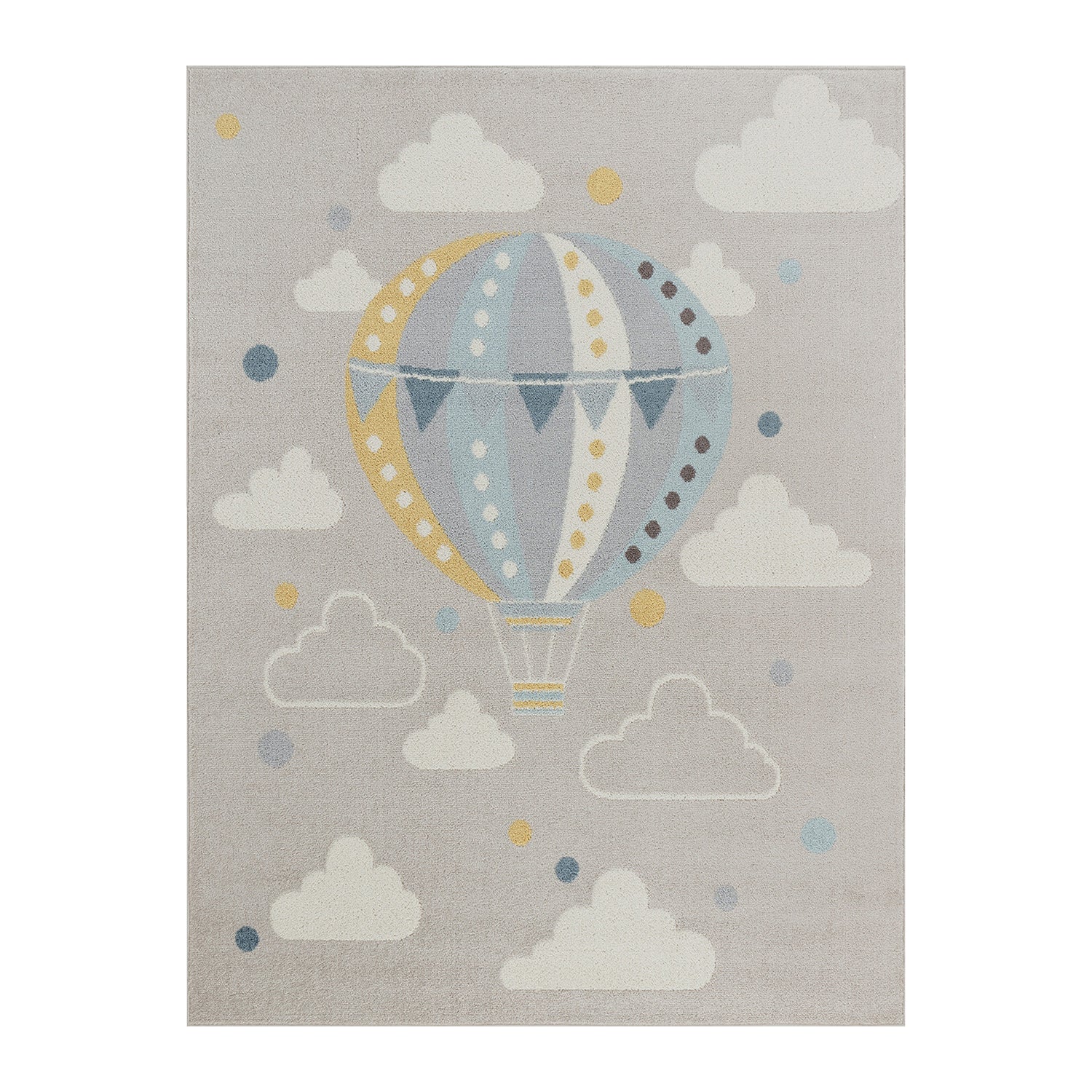 by fonQ Balloon Vloerkleed 160 x 213 cm - Lichtgrijs