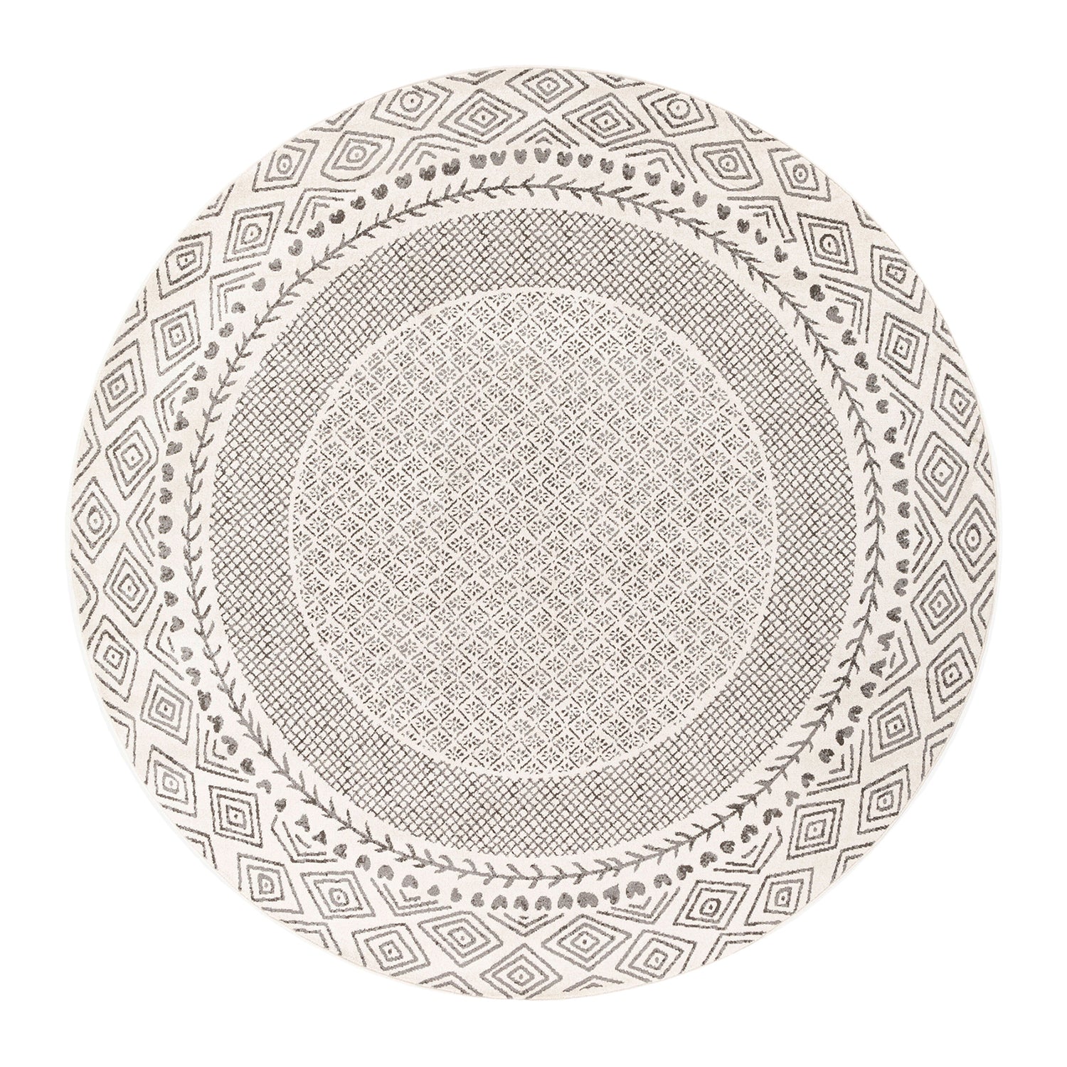 by fonQ Tile Vloerkleed Ø 160 cm