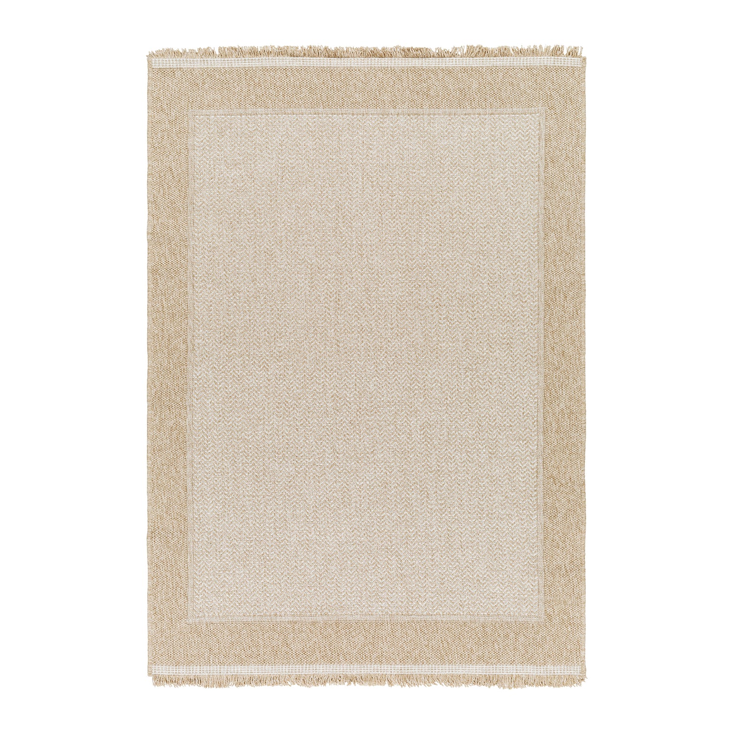 by fonQ Tundra Vloerkleed 120 x 170 cm - Lichtbeige