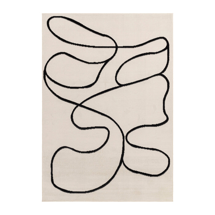 by fonQ Trace Vloerkleed 200 x 275 cm - Off-White