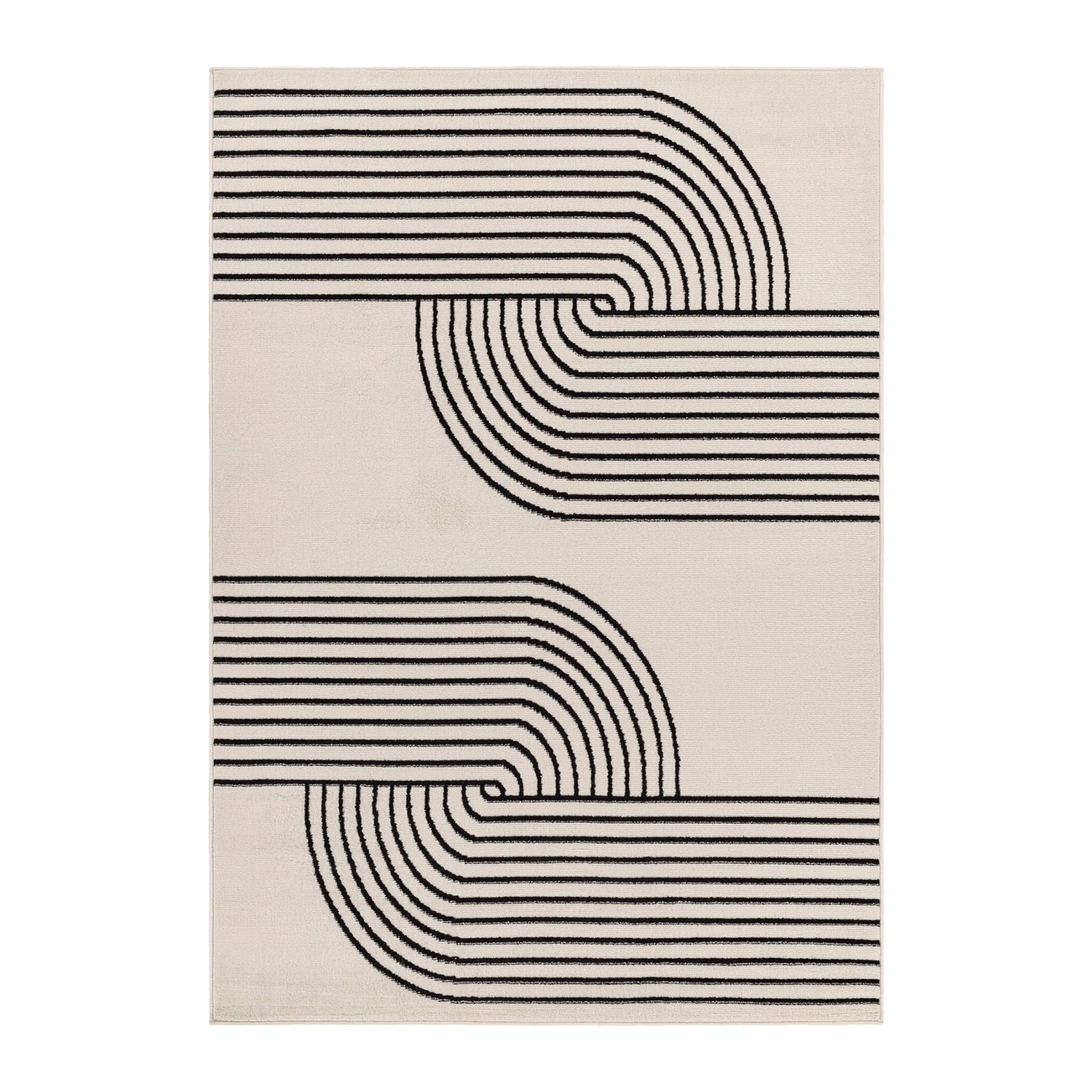 by fonQ Echo Vloerkleed 130 x 170 cm - Off-White