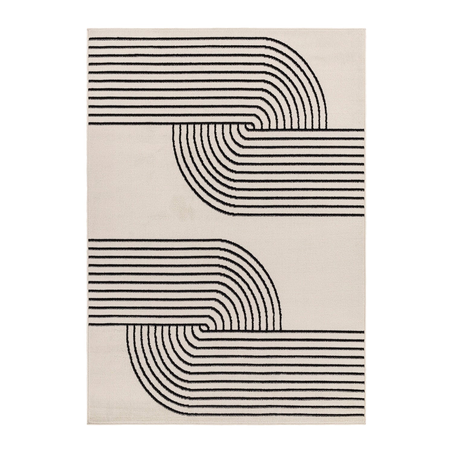 by fonQ Echo Vloerkleed 140 x 200 cm - Off-White