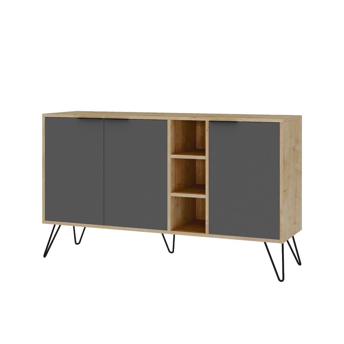 Calicosy - CLARA Buffet 3 nissen en 3 deuren - H83 cm