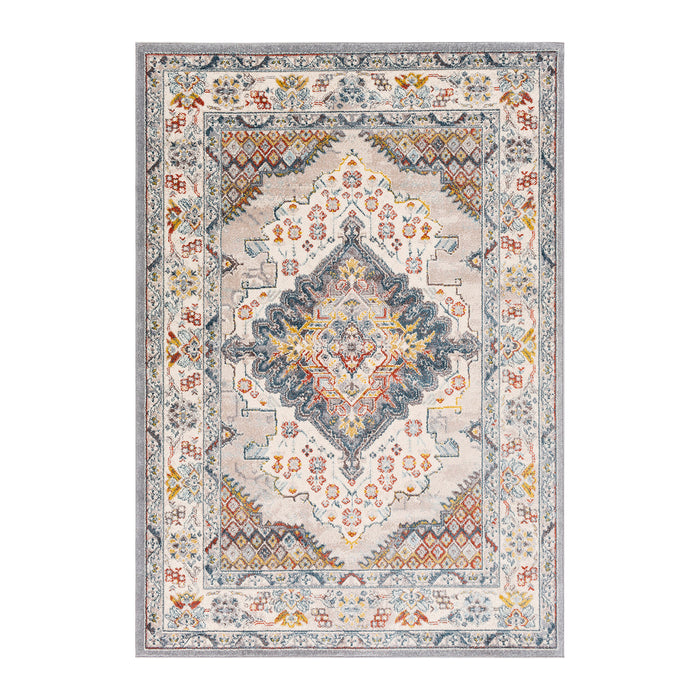 by fonQ Taru Vloerkleed 160 x 213 cm - Blauwgrijs