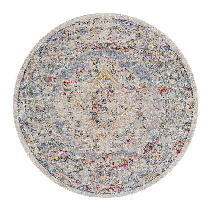 by fonQ Taru Vloerkleed Ø 160 cm - Taupe