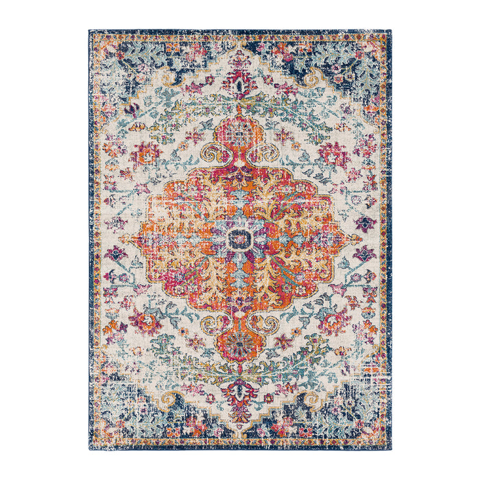 by fonQ Ravari Vloerkleed 200 x 275 cm - Turquoise