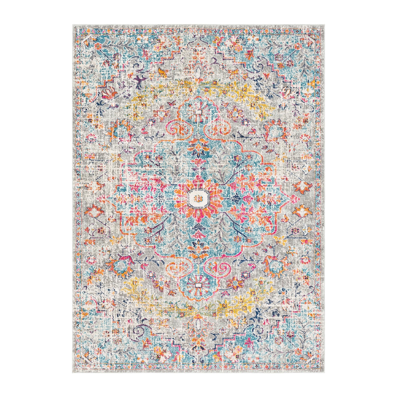 by fonQ Ravari Vloerkleed 200 x 275 cm - Oranje