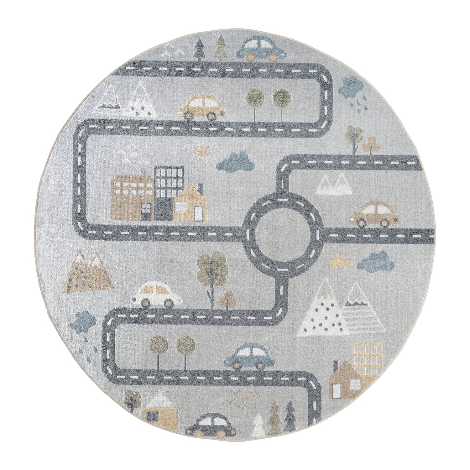 by fonQ Vroom Vloerkleed Ø 160 cm