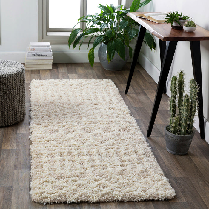 by fonQ Haven Vloerkleed Loper 80 x 220 cm - Beige
