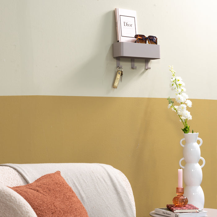 Spinder Design Dax Play 3 Wandkapstok H 12 cm - Silky Taupe