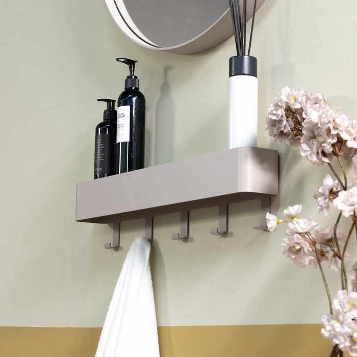 Spinder Design Dax Play 5 Wandkapstok H 12 cm - Silky Taupe