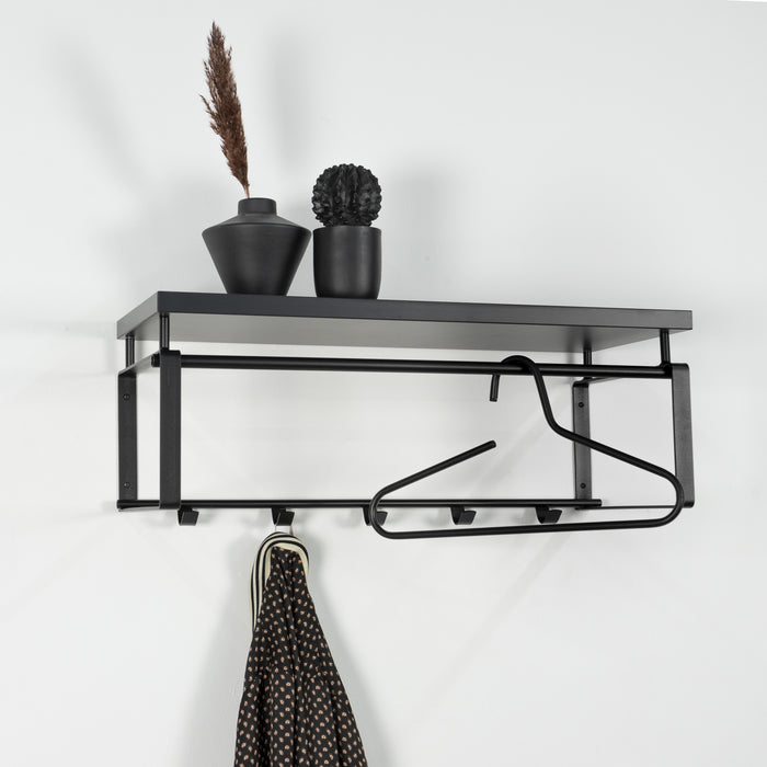 Spinder Design Rex 3 Wandkapstok - Zwart