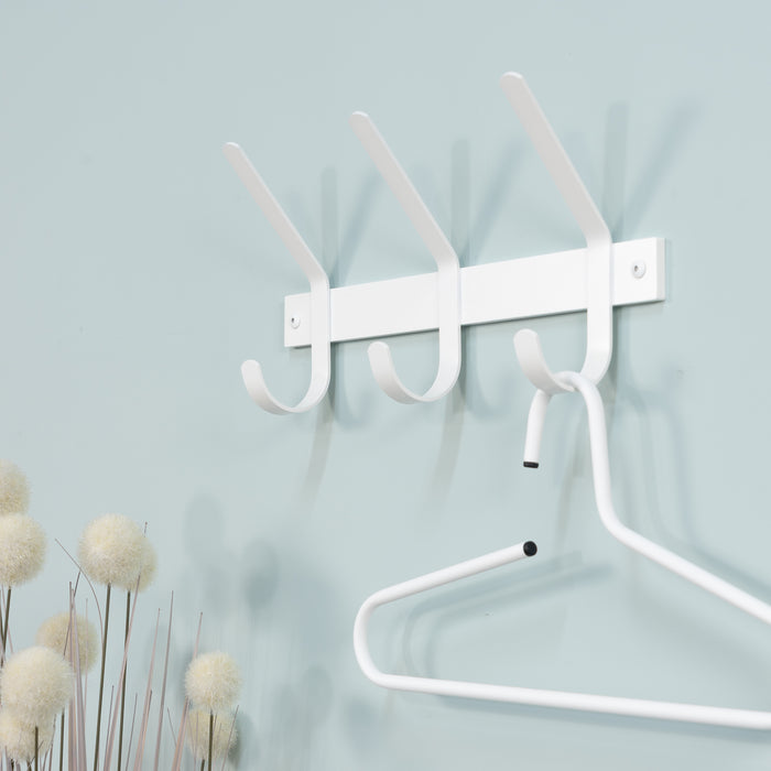 Spinder Design Dexter 3 Wandkapstok - Wit
